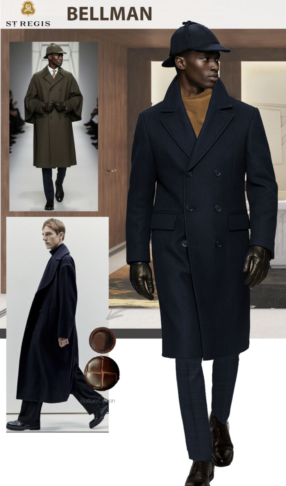 Resepsiyon alanı ve taş dokular